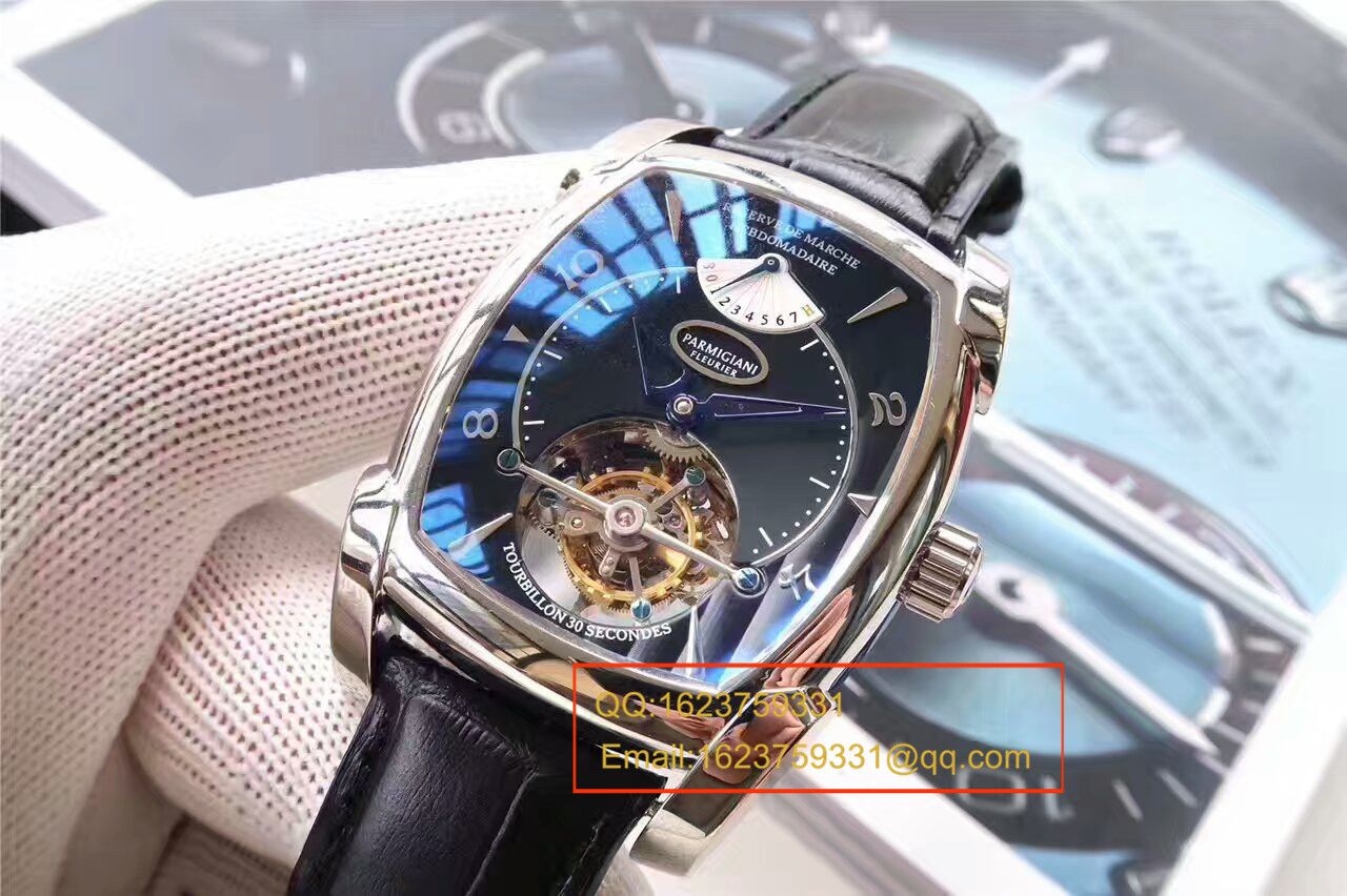 【视频评测BM1:1精仿手表】帕玛强尼TOURBILLON系列PF011255.01陀飞轮腕表 