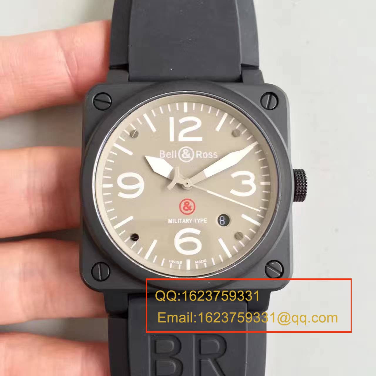 【BR厂一比一复刻瑞士精仿手表】柏莱士AVIATION系列BR 03-92 DESERT TYPE腕表 /  BLSAI008