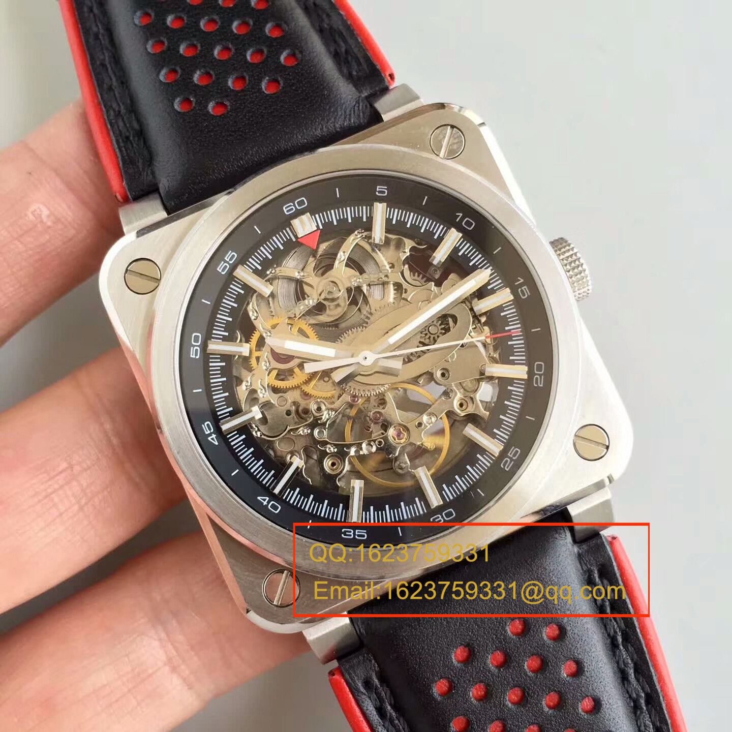 【BR一比一超A超A高仿手表】柏莱士	Bell & Ross Men系列	AÉRO GT BR0392-SC/SCA腕表 / BL010