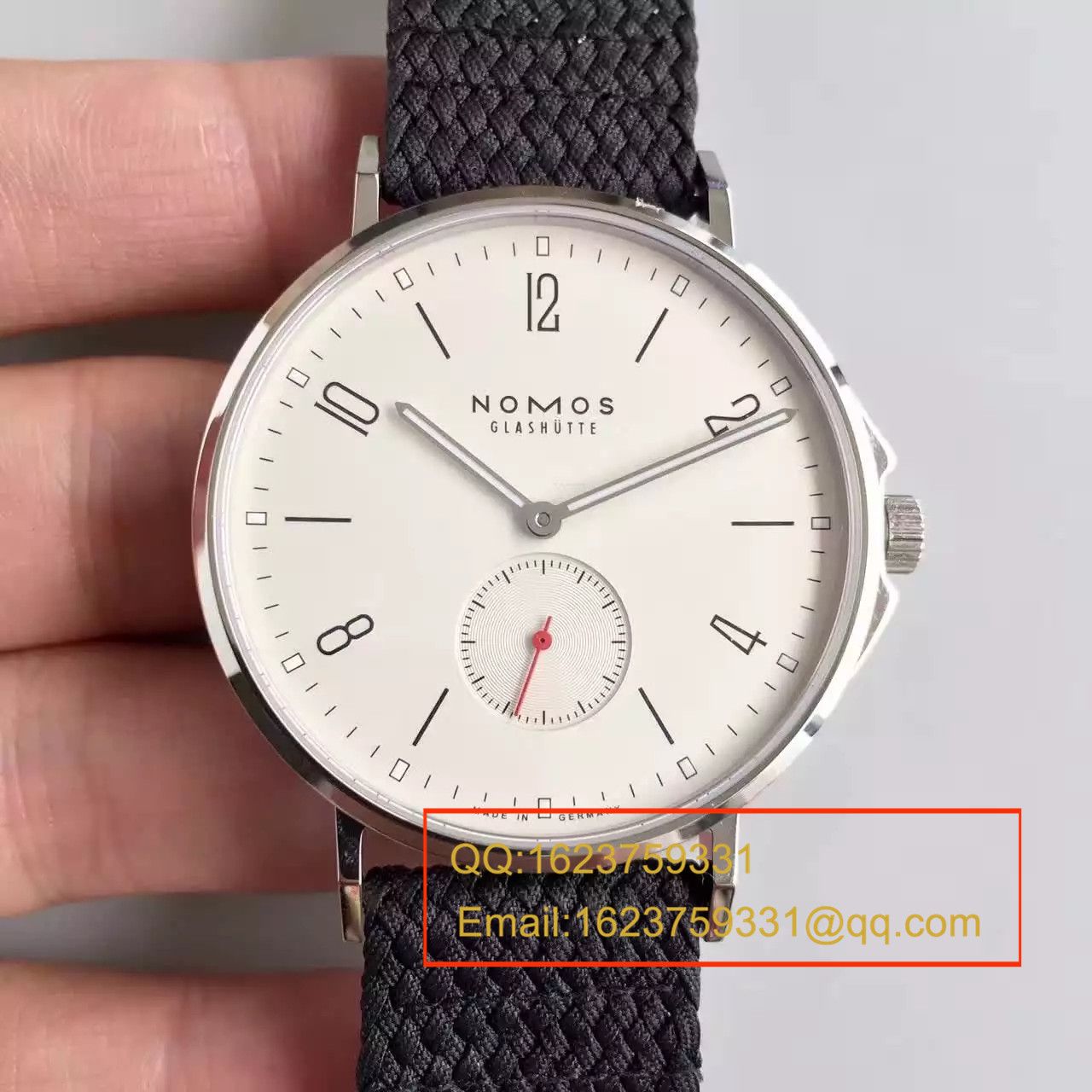 【OS厂一比一顶级复刻手表】NOMOS（诺莫斯）Ahoi系列 550/551/552/553首款潜水表搭配尼龙带腕表 