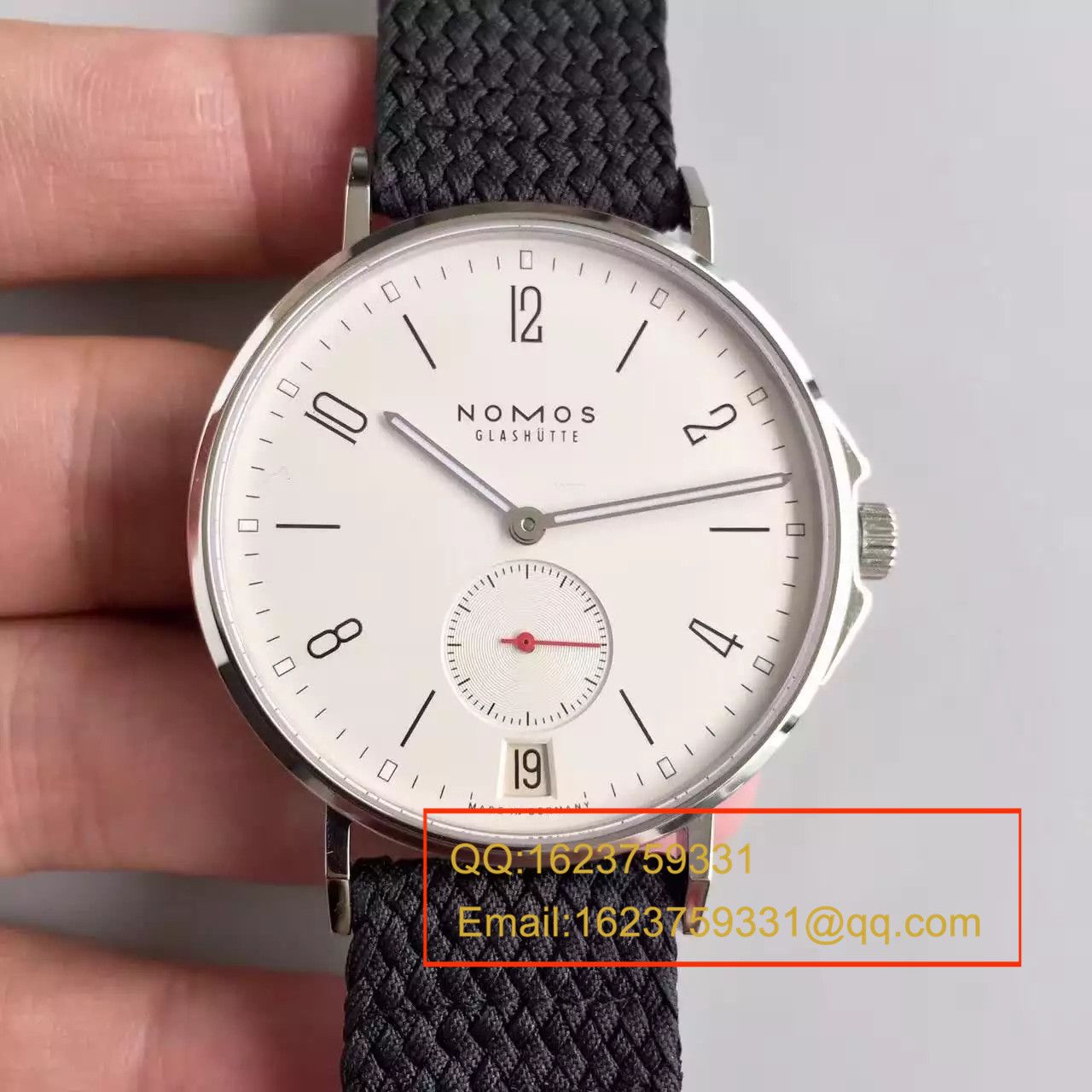 【OS厂一比一顶级复刻手表】NOMOS（诺莫斯）Ahoi系列 550/551/552/553首款潜水表搭配尼龙带腕表 