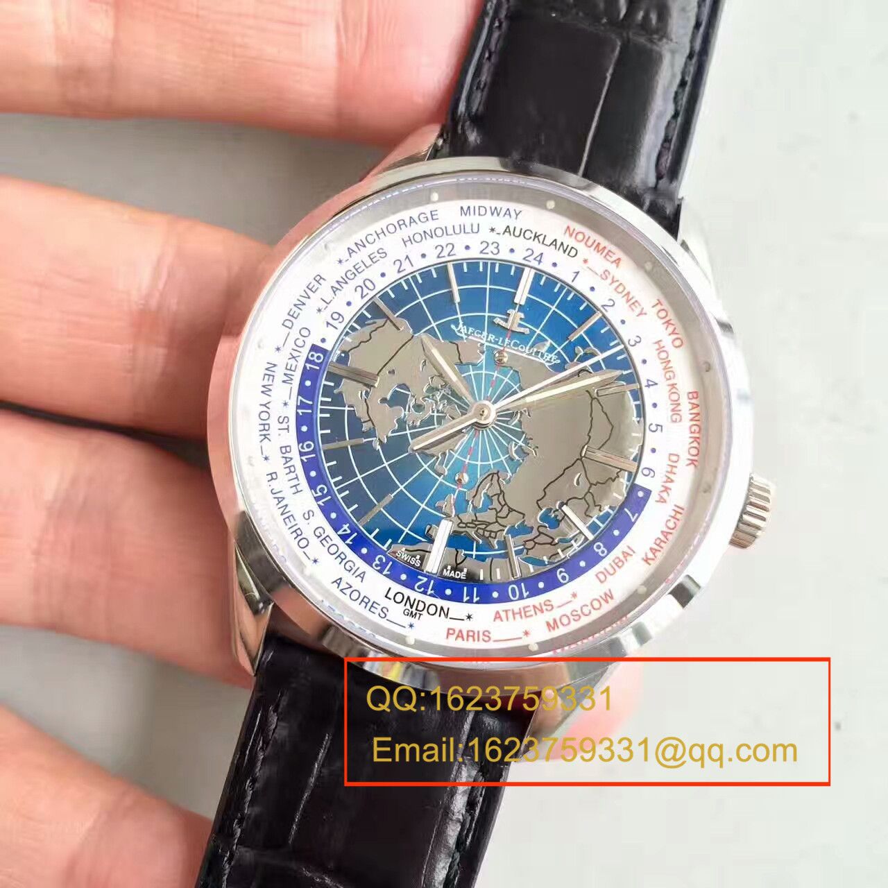 【台湾一比一高精仿手表】积家地球物理天文台腕表系列Q8108420机械腕表 / JJ070