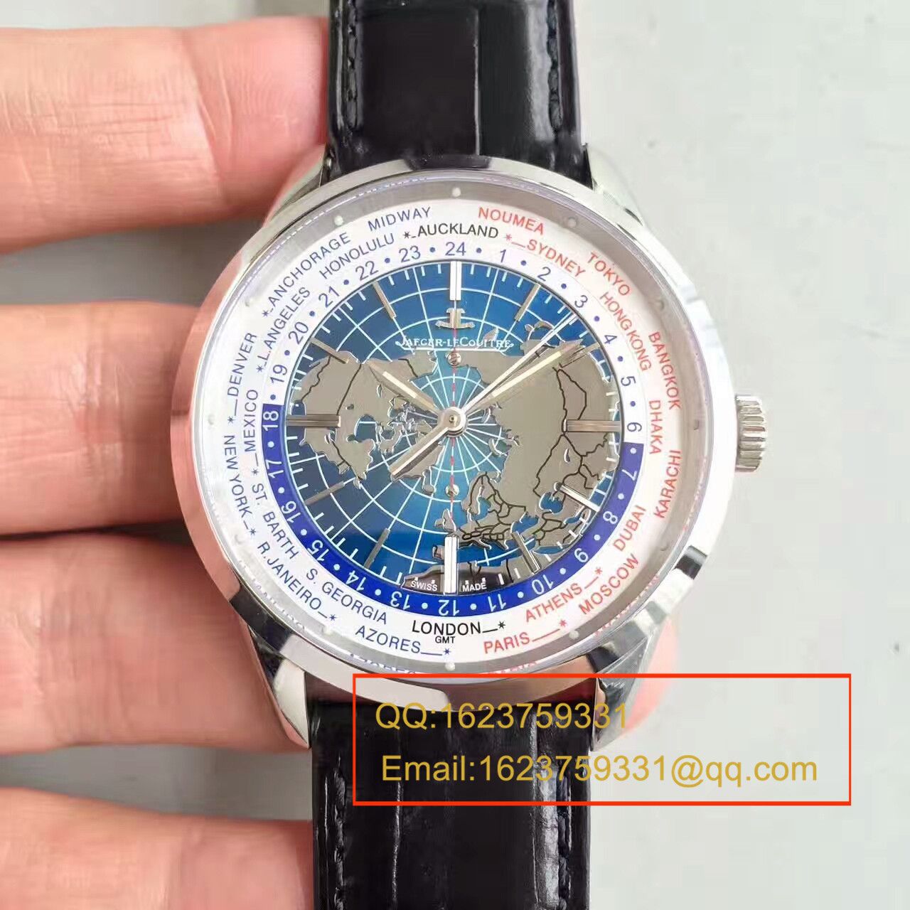 【台湾一比一精仿手表】积家地球物理天文台腕表系列Q8108420机械腕表 / JJ070