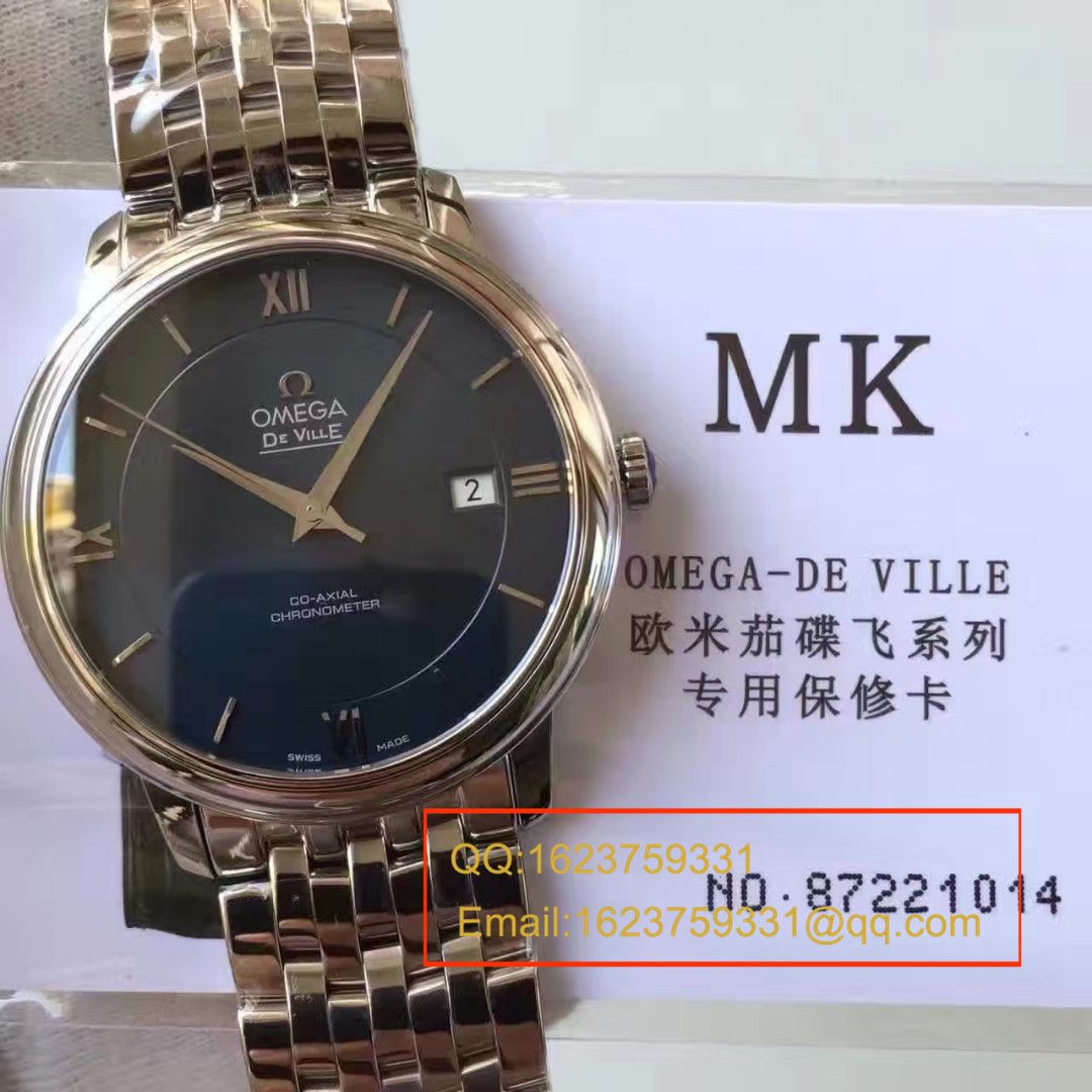 【MK厂超A精仿手表】欧米茄碟飞系列  典雅系列 424.10.37.20.03.001男士机械腕表 
