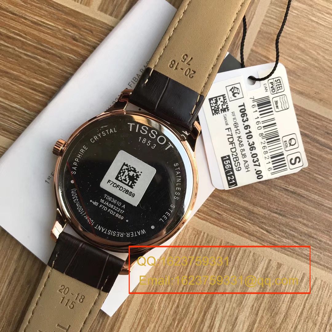 【香港原单 支持专柜验货】original Tissot,全原天梭，T063俊雅系列、T055系列男表 / TS 01