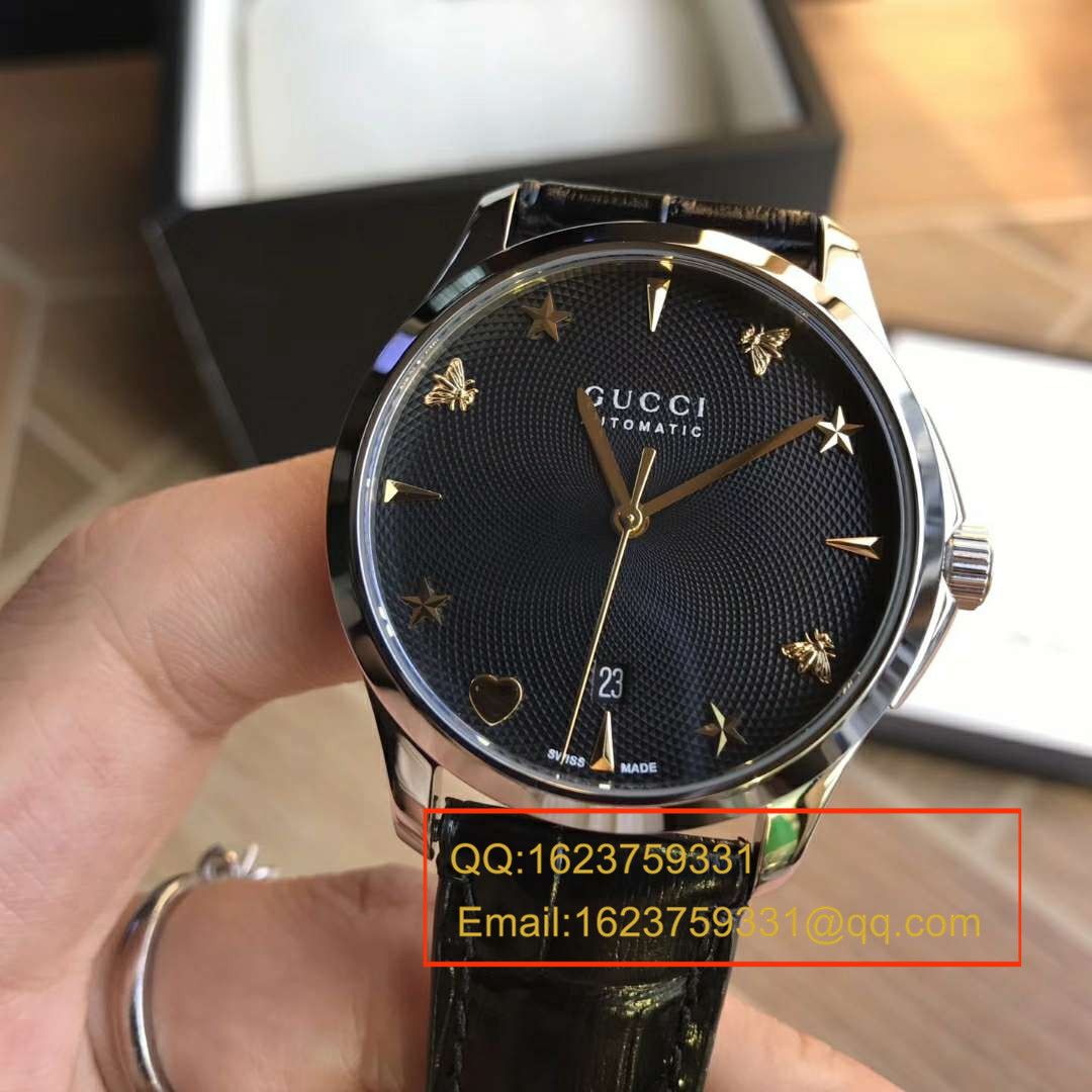 【香港原单 支持专柜验货】original Gucci，最新（古 驰）小蜜蜂机械表，李宇春同款 