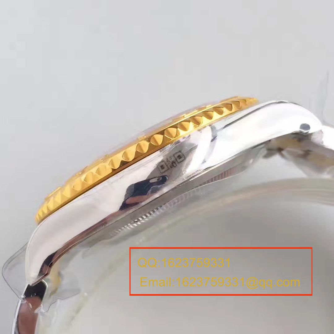 【JF厂一比一复刻手表】劳力士游艇名仕型系列16623黑贝母盘腕表 