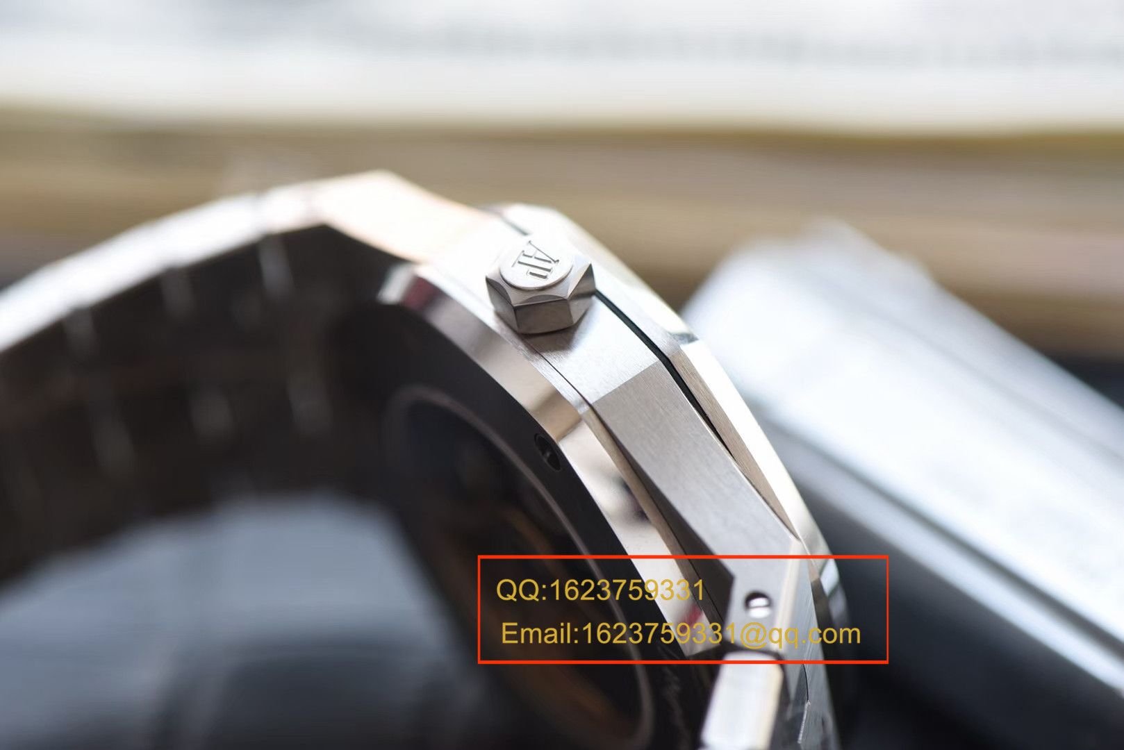 【视频评测JF一比一超A高仿手表】爱彼皇家橡树双摆轮镂空系列15407ST.OO.1220ST.01腕表 