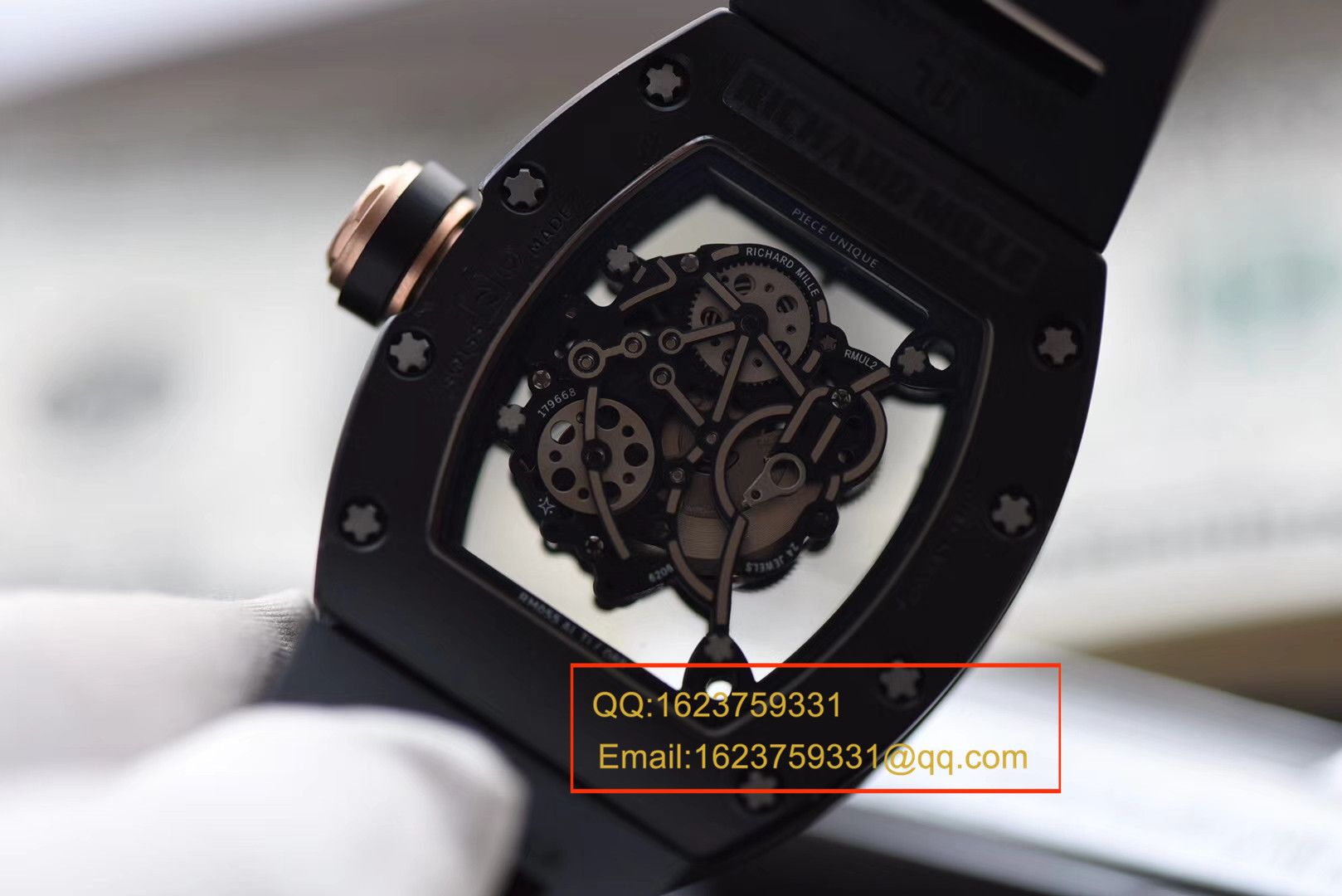 【独家视频评测KV一比一超A精仿手表】理查德米尔RICHARD MILLE男士系列RM 055腕表 