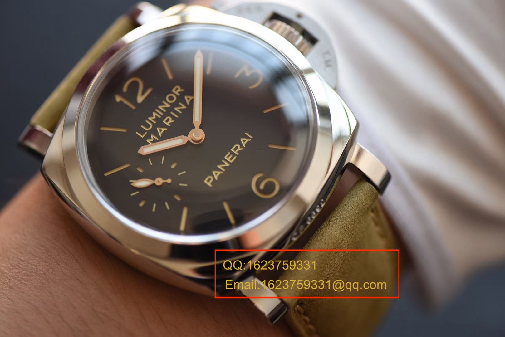 【视频评测SF一比一超A高仿手表】沛纳海LUMINOR 1950系列PAM00422腕表 