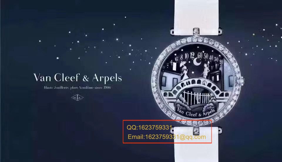 Van Cleef & Arpels复刻高仿梵克雅宝诗情人桥意复杂功能腕表系列VCARN9VI00腕表 / 梵克雅宝 VCA01