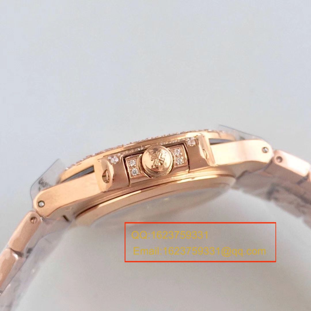 百达翡丽运动系列7021/1G-001（银壳）腕表/7021/1R-001（玫瑰金壳）(鹦鹉螺)女士腕表 