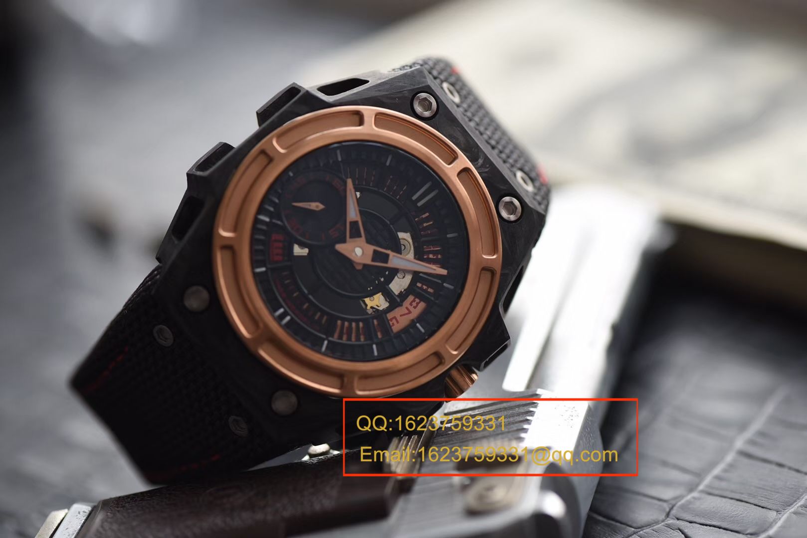 【XF厂一比一超A高仿手表】瑞士钟表制造商 Linde Werdelin （林德维纳）SPIDOLITE TECH GREEN watch 