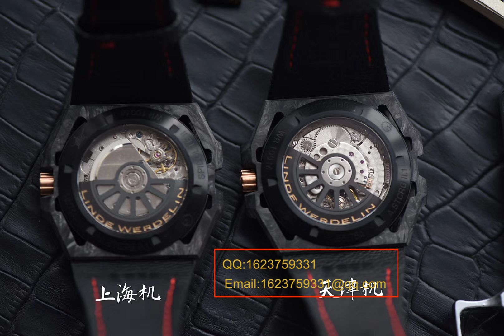 【XF厂一比一超A高仿手表】瑞士钟表制造商 Linde Werdelin （林德维纳）SPIDOLITE TECH GREEN watch / 林德维纳LDWBA01