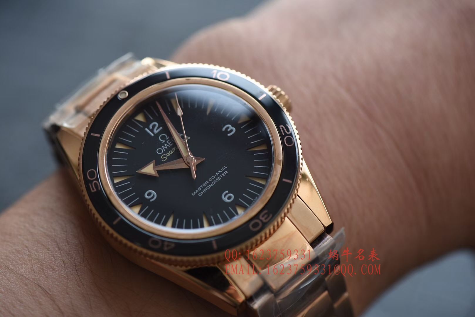 【XF一比一超A高仿手表】欧米茄 海马300系列233.60.41.21.01.001腕表 / MAH185