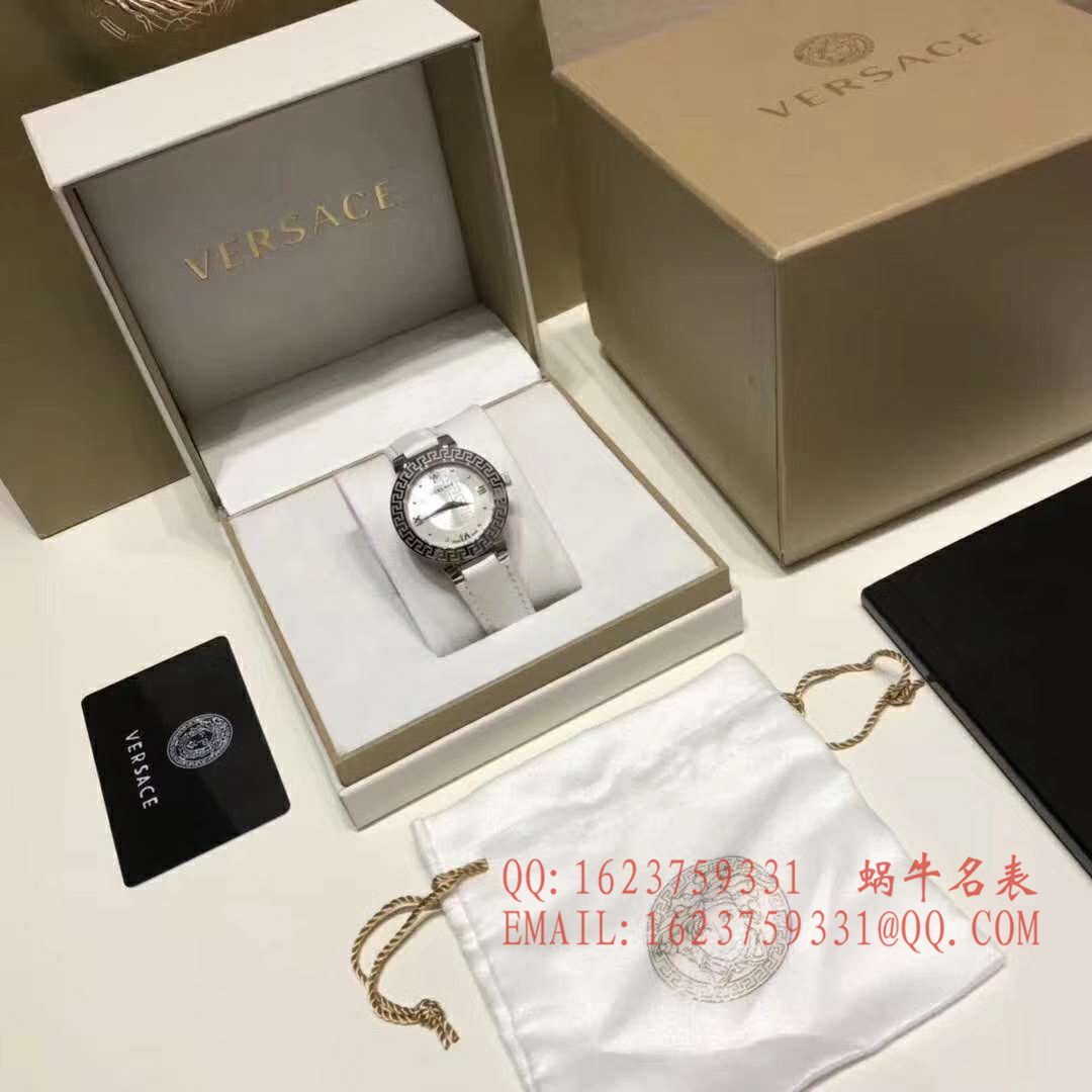 【原单正品】范思哲Versace Leda Black 女款系列 石英腕表 