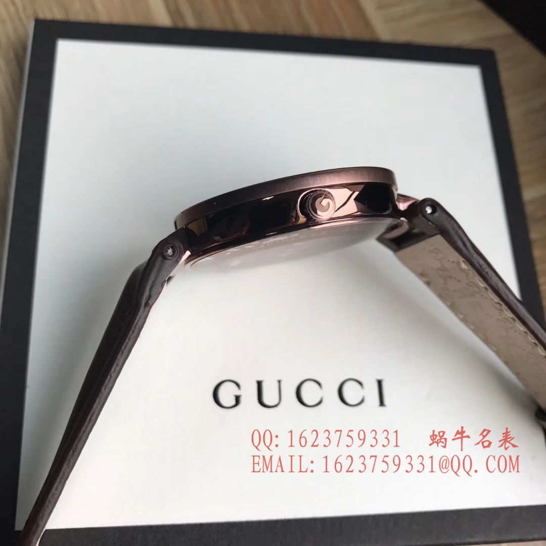 【香港原单 支持专柜验货】明星款有货，有货！Original Gucci（古 驰）格莱美男女款对表 / GUCCI03