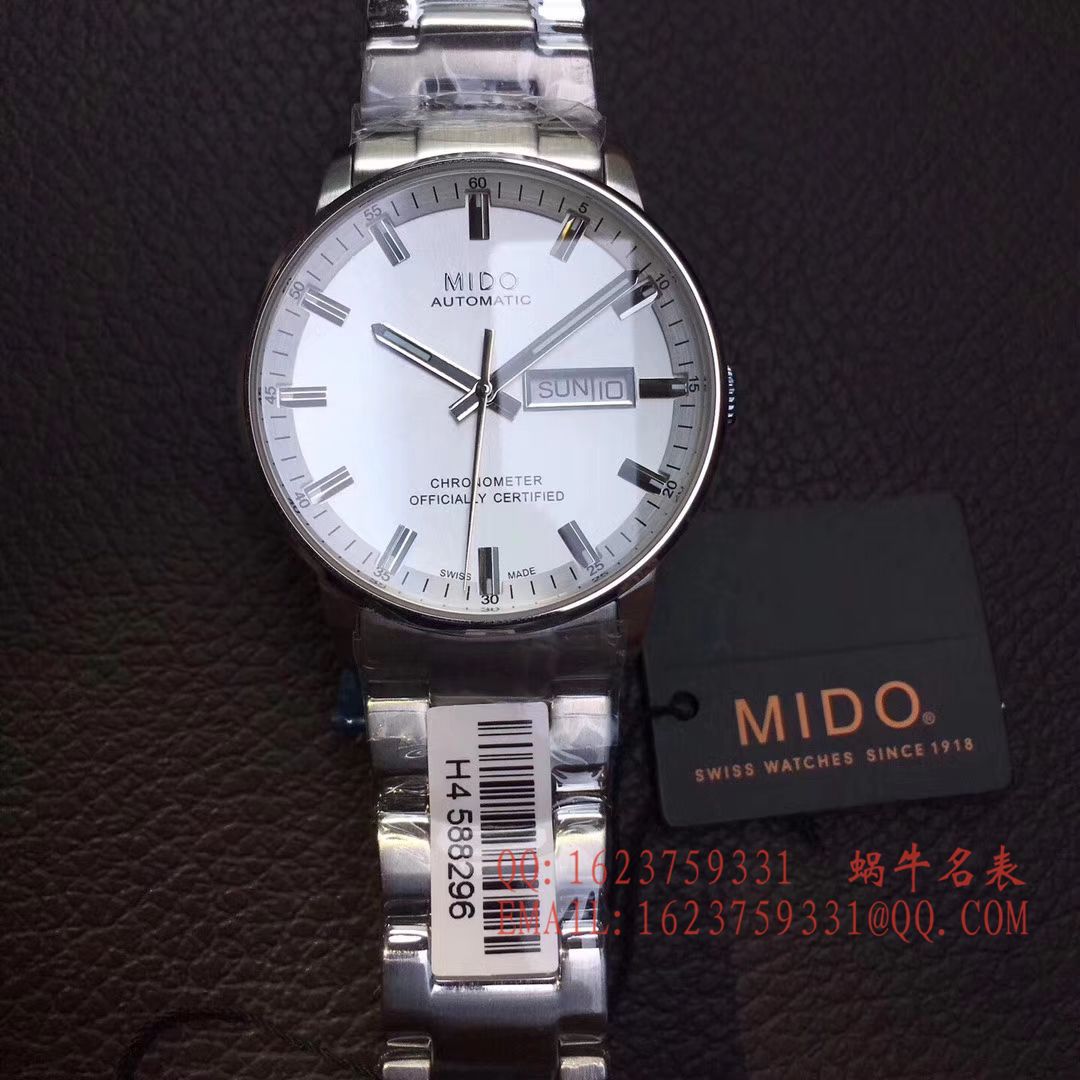 【台湾厂一比一超A高仿手表】美度指挥官系列M021.431.11.041.00腕表 
