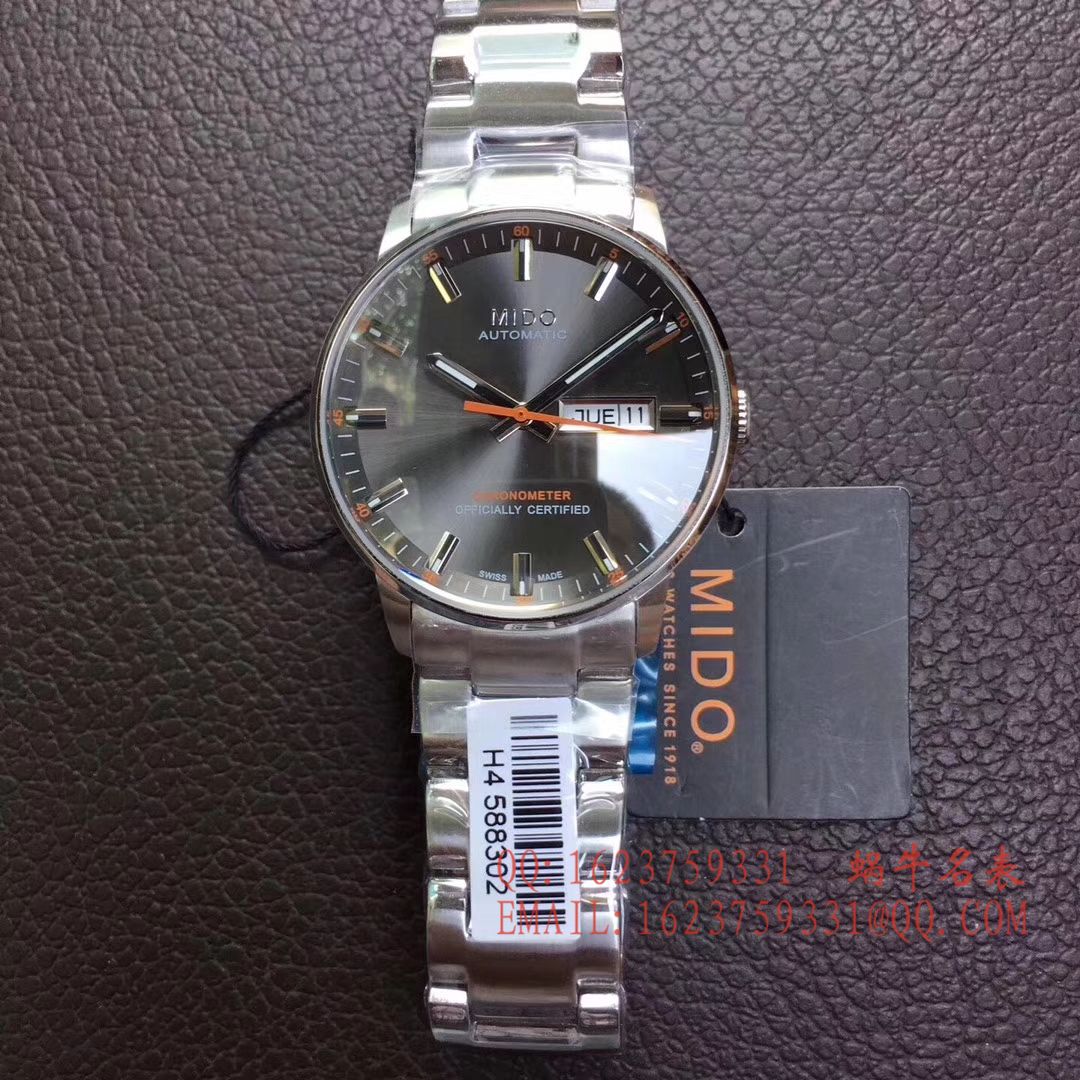 【台湾厂一比一超A高仿手表】美度指挥官系列M021.431.16.031.00腕表 