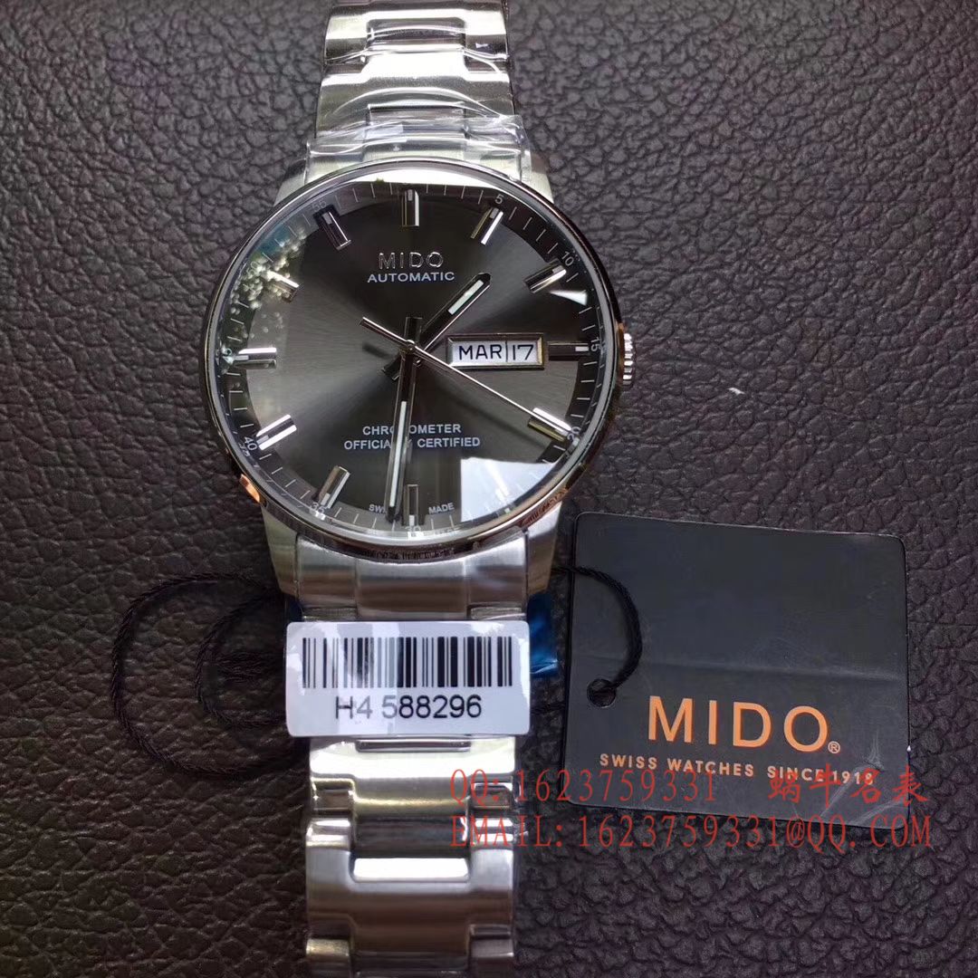 【台湾厂一比一顶级精仿手表】美度指挥官系列M021.431.11.061.00腕表 