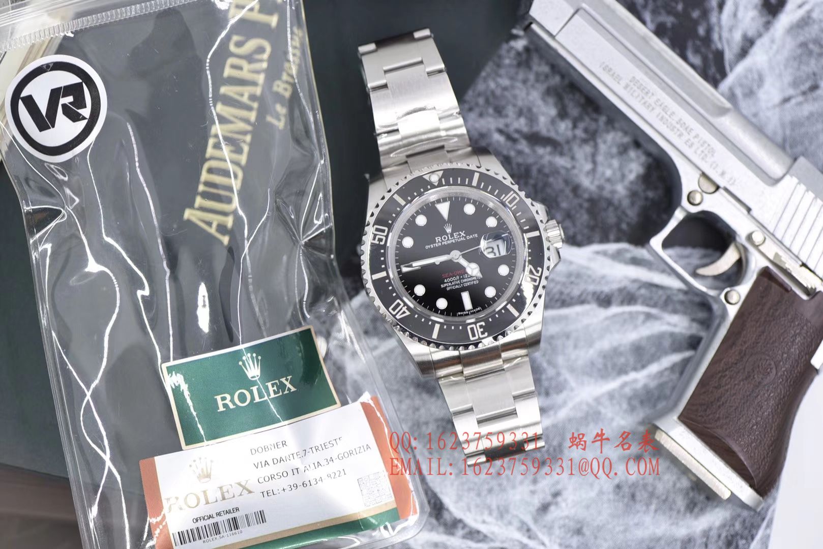 【独家视频评测VR一比一超A高仿手表】劳力士ROLEX海使型系列Rolex Sea-Dweller 50周年【单红】126600腕表 / RBF193