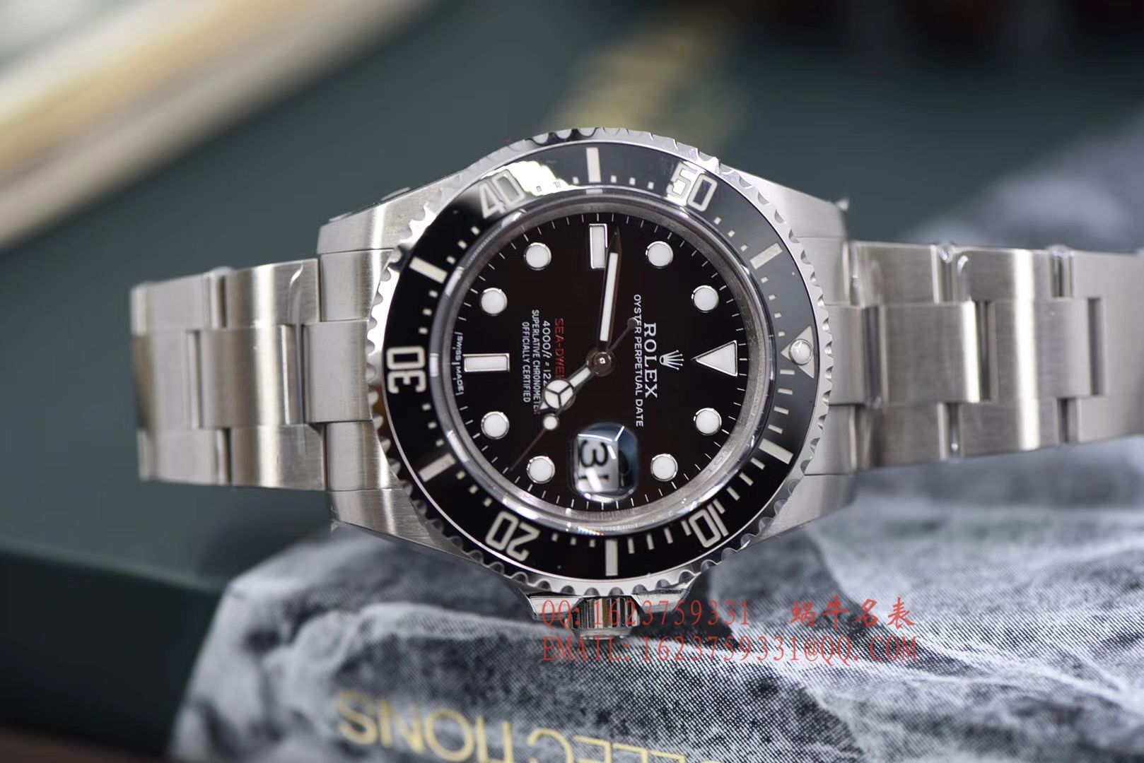 【独家视频评测VR一比一超A高仿手表】劳力士ROLEX海使型系列Rolex Sea-Dweller 50周年【单红】126600腕表 / RBF193