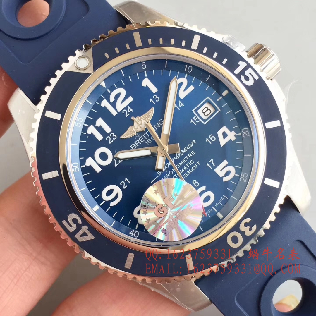 【GF一比一超A高仿手表】百年灵超级海洋系列A17392D8|C910|228S|A20SS.1腕表 