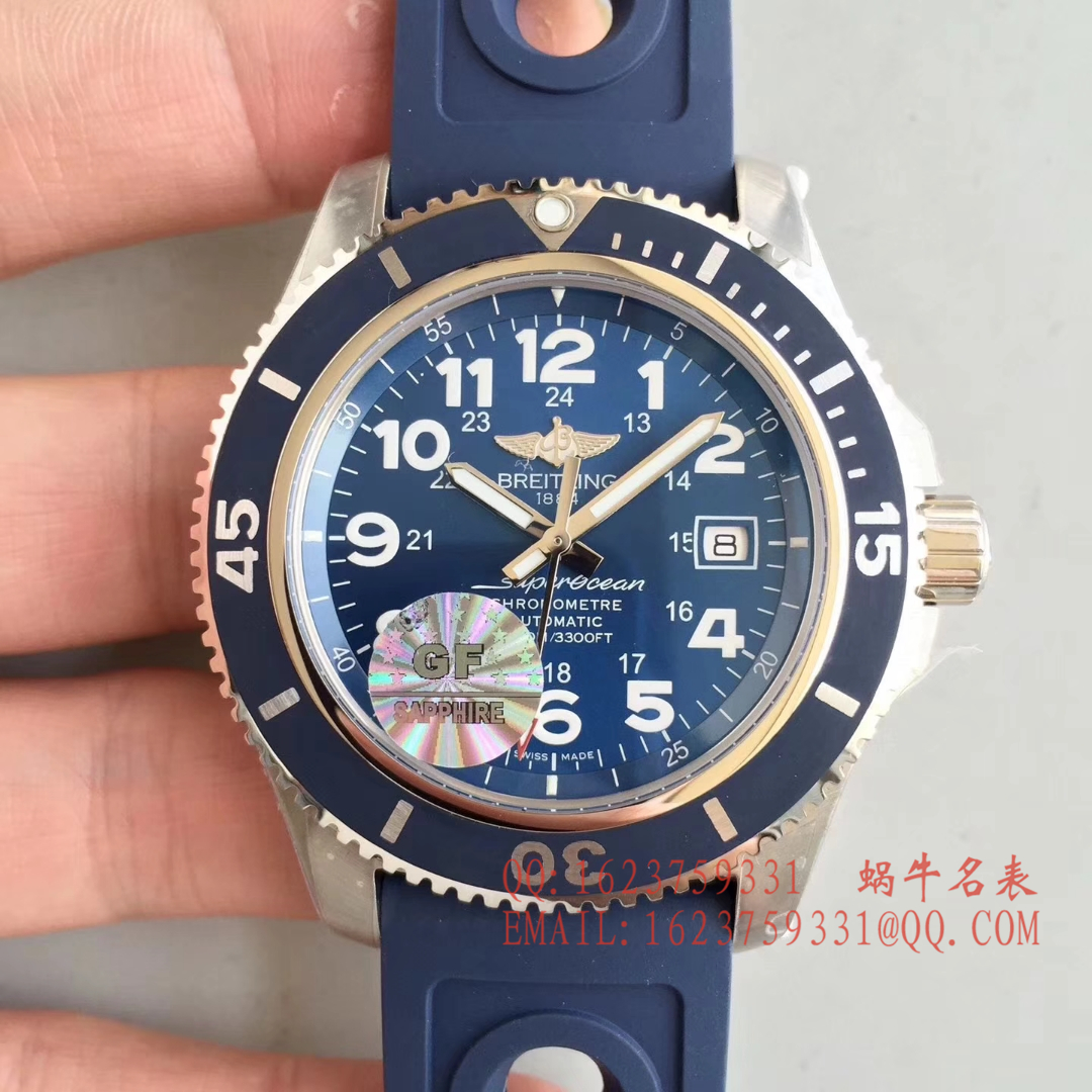 【GF一比一超A高仿手表】百年灵超级海洋系列A17392D8|C910|228S|A20SS.1腕表 