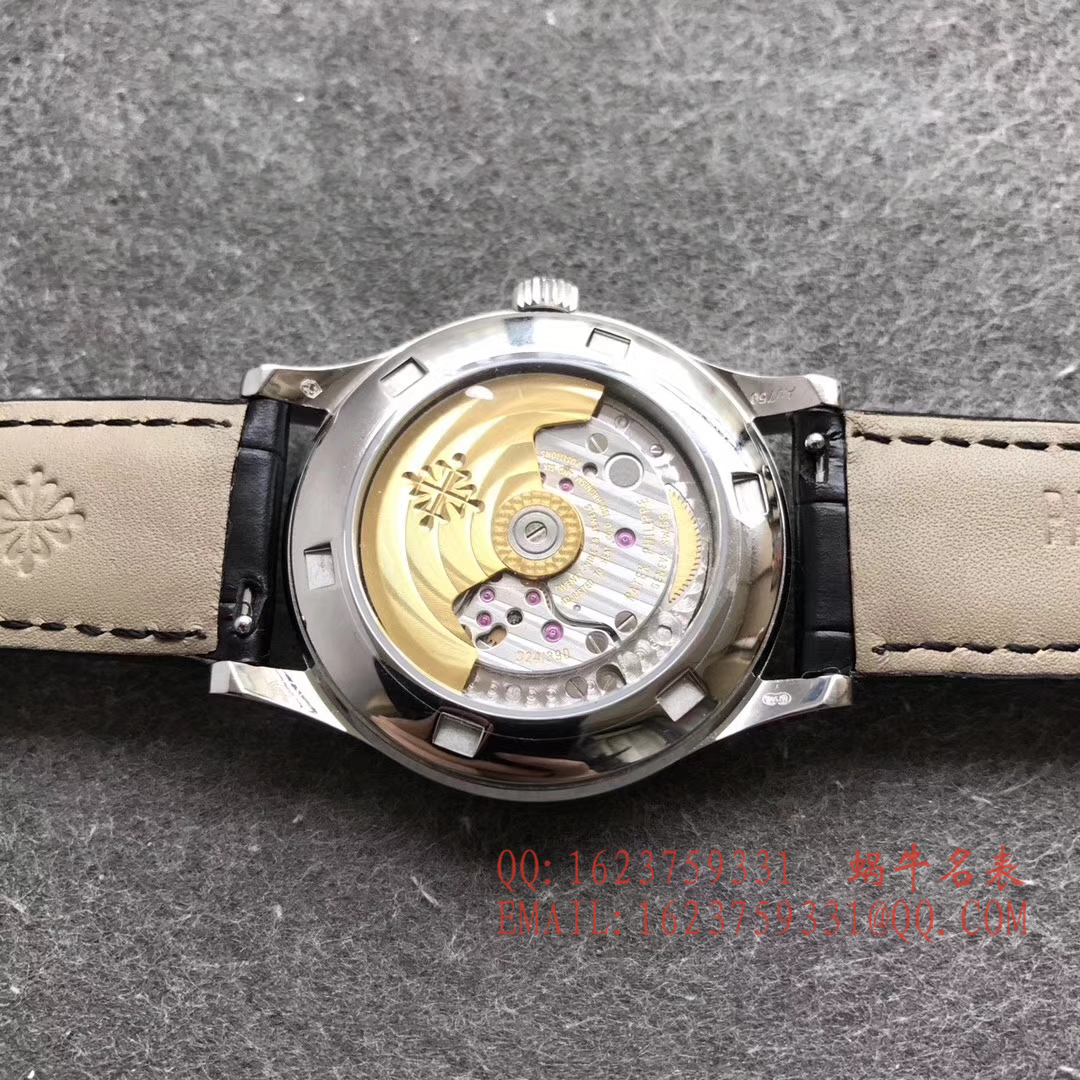 百达翡丽Patek Philippe 古典表系列5297G 机械白金腕表 