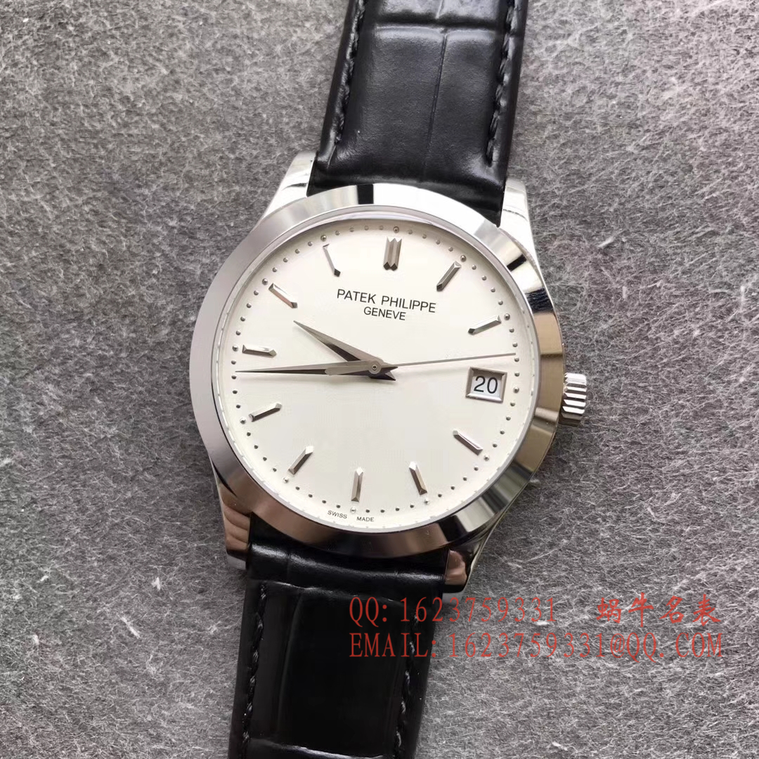 【台湾一比一超A高仿手表】百达翡丽Patek Philippe-古典表系列 5296G-010男士机械手表 