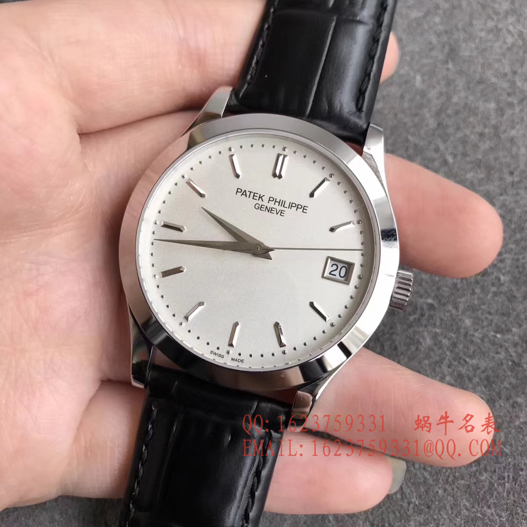 【台湾一比一超A高仿手表】百达翡丽Patek Philippe-古典表系列 5296G-010男士机械手表 