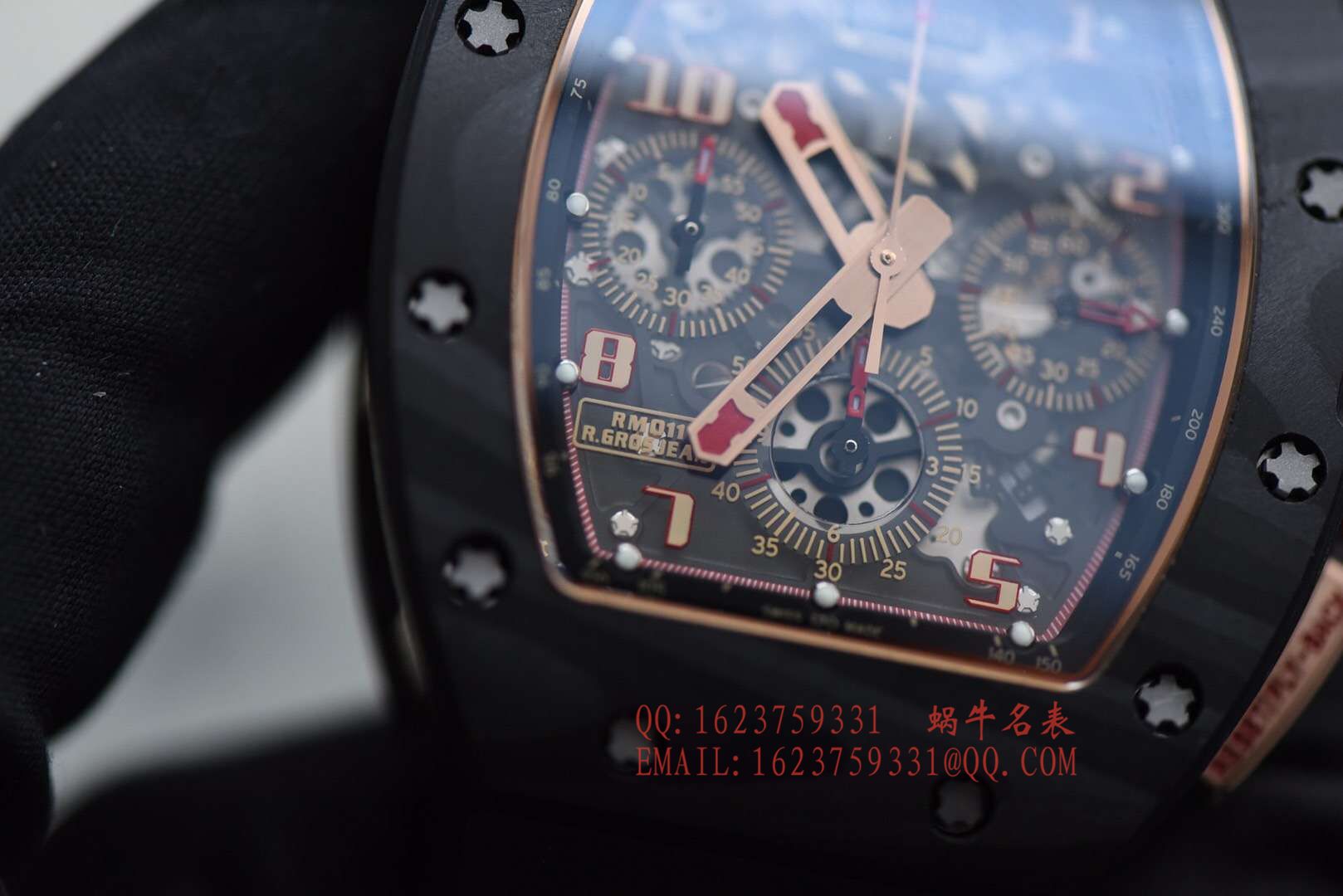 【KV一比一超A高仿手表】理查德.米勒RICHARD MILLE男士系列RM 011 LOTUS F1 TEAM男士机械腕表 