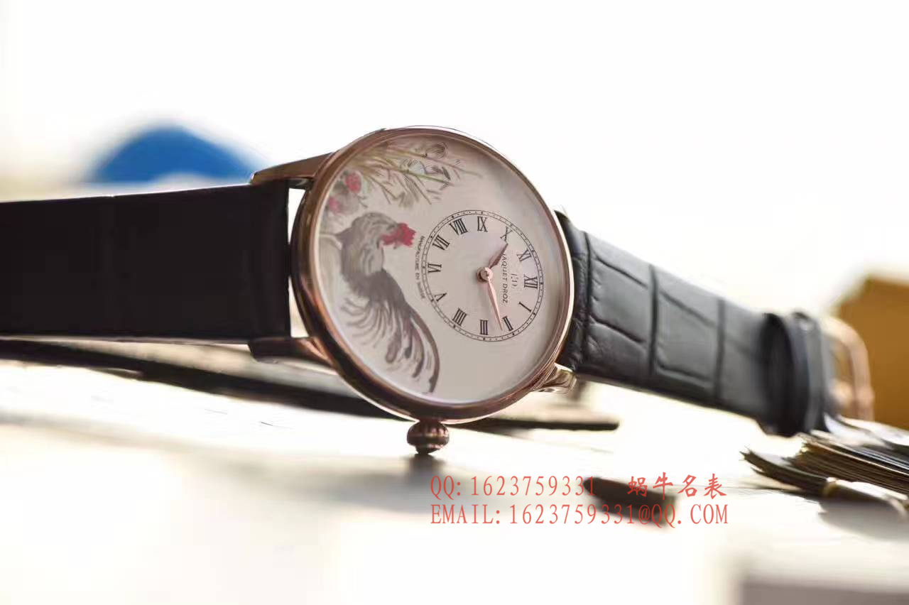 【顶级复刻手表】雅克德罗时分小针盘系列J005013216腕表 