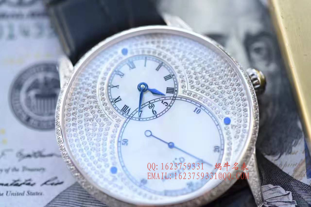 【实拍图鉴赏】一比一精仿手表之雅克德罗大秒针系列J003034205腕表 