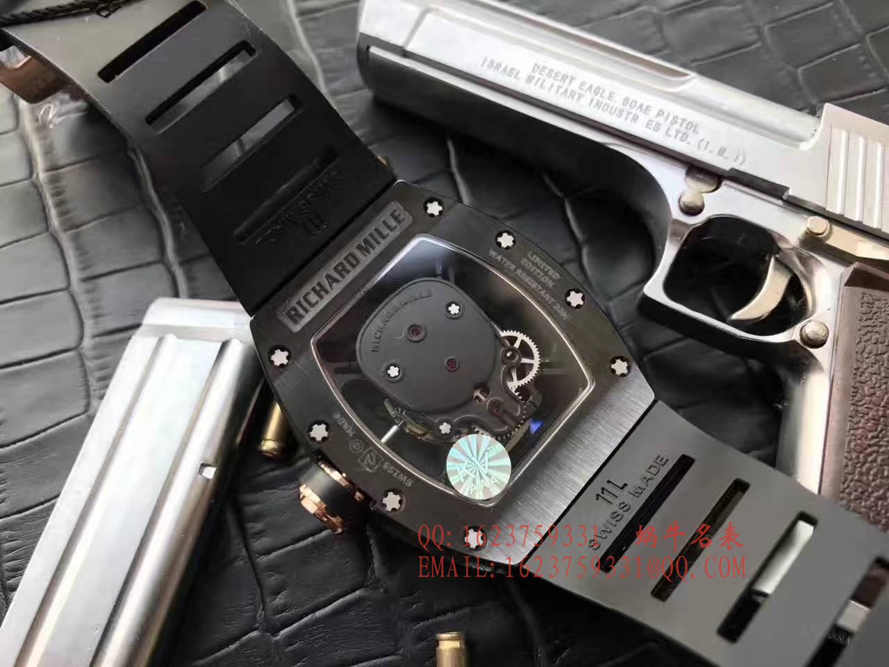 【视频解析】1:1超A精仿KV出品顶级版理查德米勒骷髅头RM 52系列手表 / R007