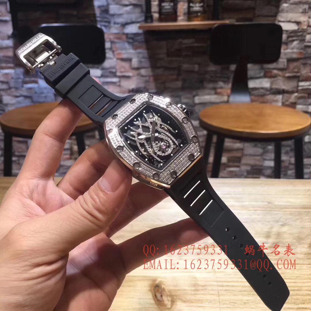 里查德米尔女士系列RM 19-01 TOURBILLON NATALIE PORTMAN腕表(蜘蛛镶钻女表) 