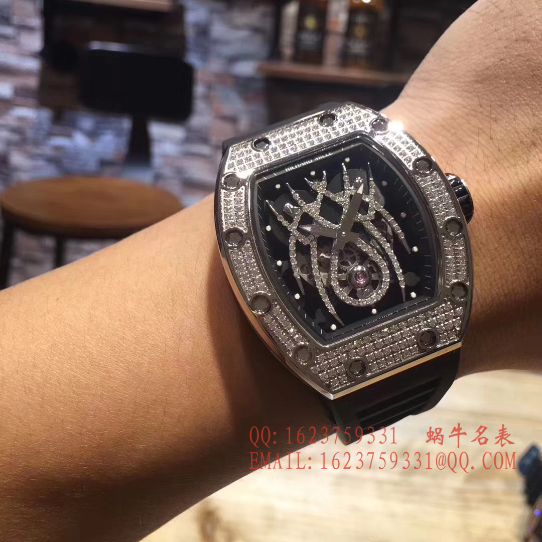 里查德米尔女士系列RM 19-01 TOURBILLON NATALIE PORTMAN腕表(蜘蛛镶钻女表) / RM 19-01