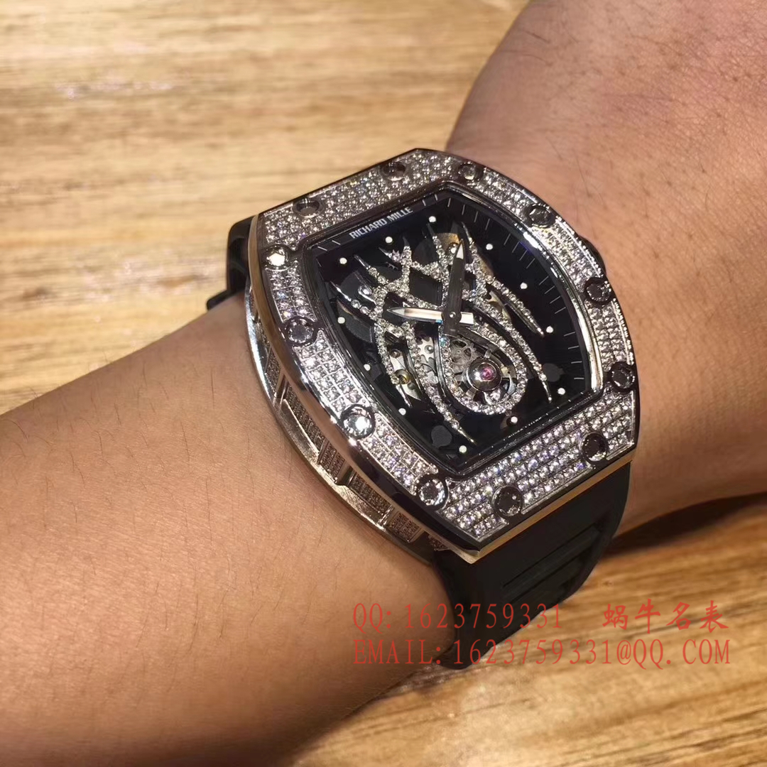 里查德米尔女士系列RM 19-01 TOURBILLON NATALIE PORTMAN腕表(蜘蛛镶钻女表) 