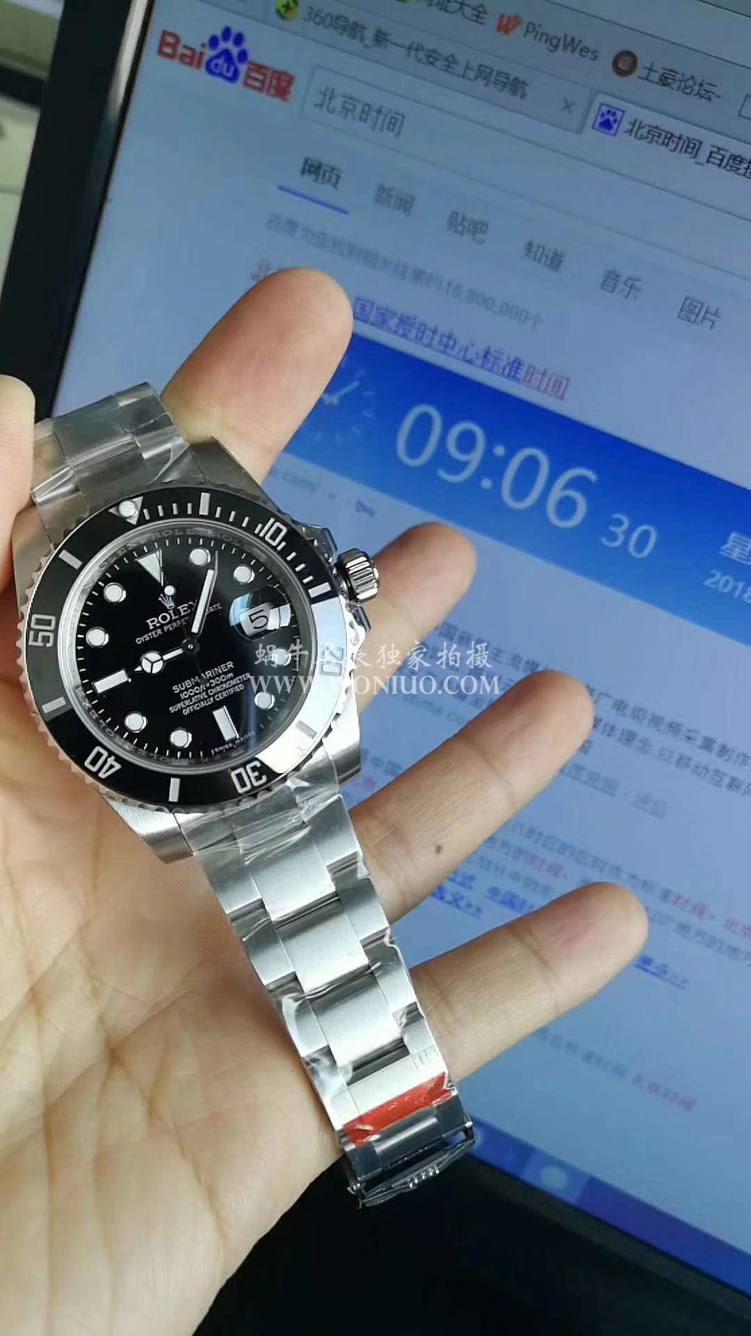 【独家视频测评N厂V7版本】1:1超A高精仿手表劳力士潜航者型系列116610LN-97200 《黑水鬼》  / R107