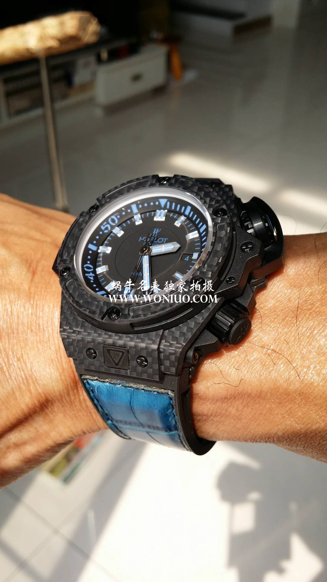 【V6厂1:1超A高仿手表】宇舶HUBLOT《恒宝》王者至尊系列731.QX.1190.GR.ABB12腕表 