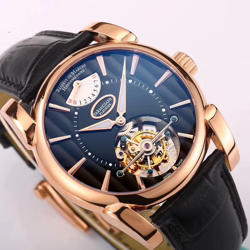 【BM厂一比一精仿手表】帕玛强尼TOURBILLON系列PF600696 陀飞轮腕表 