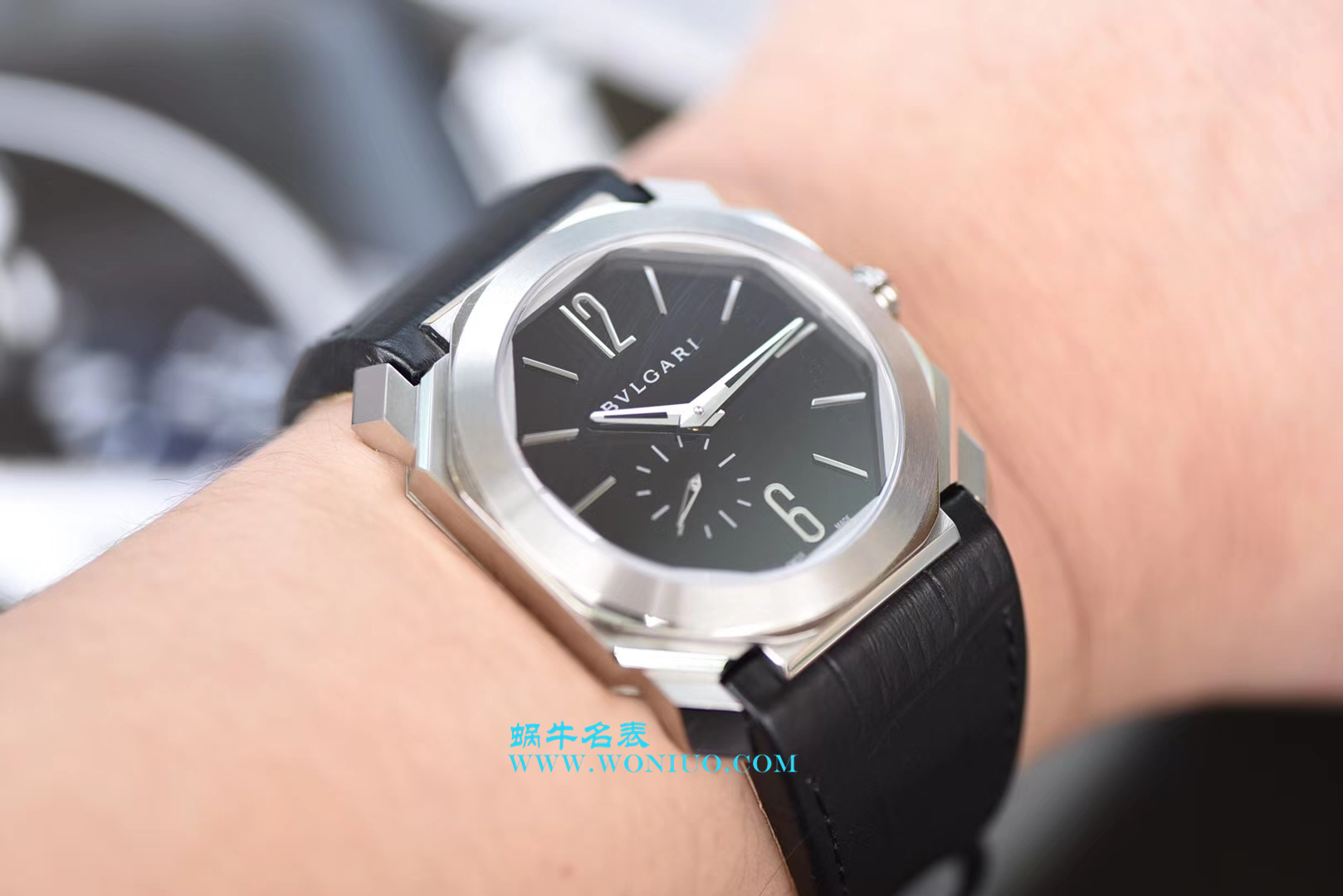 【台湾一比一超A高仿手表】宝格丽OCTO系列102028 BGO40BPLXT腕表 / BZ017