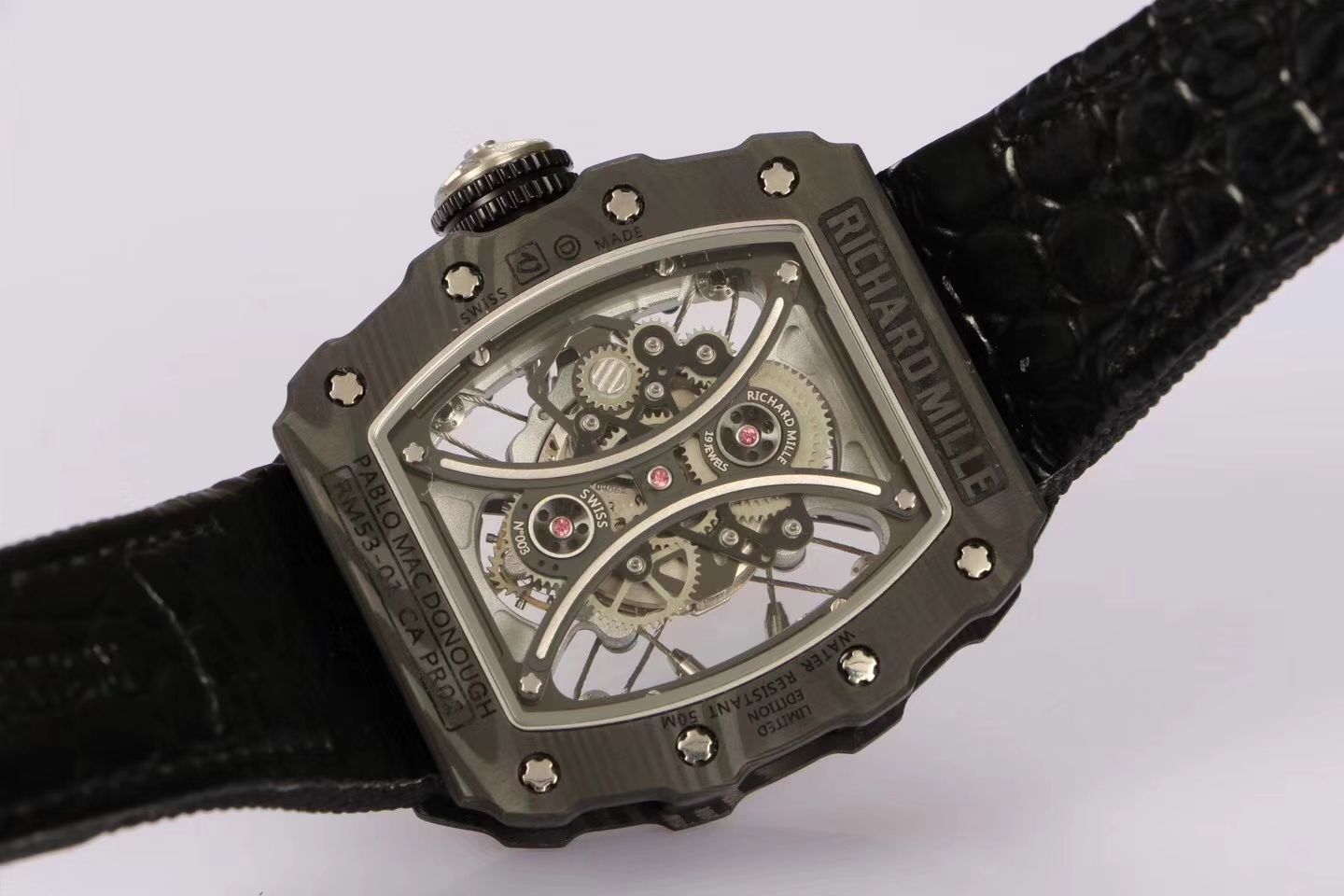 【RICHARD MILLE】复刻高仿RM53-01 这款腕表充满动感与活力 / RM53-01