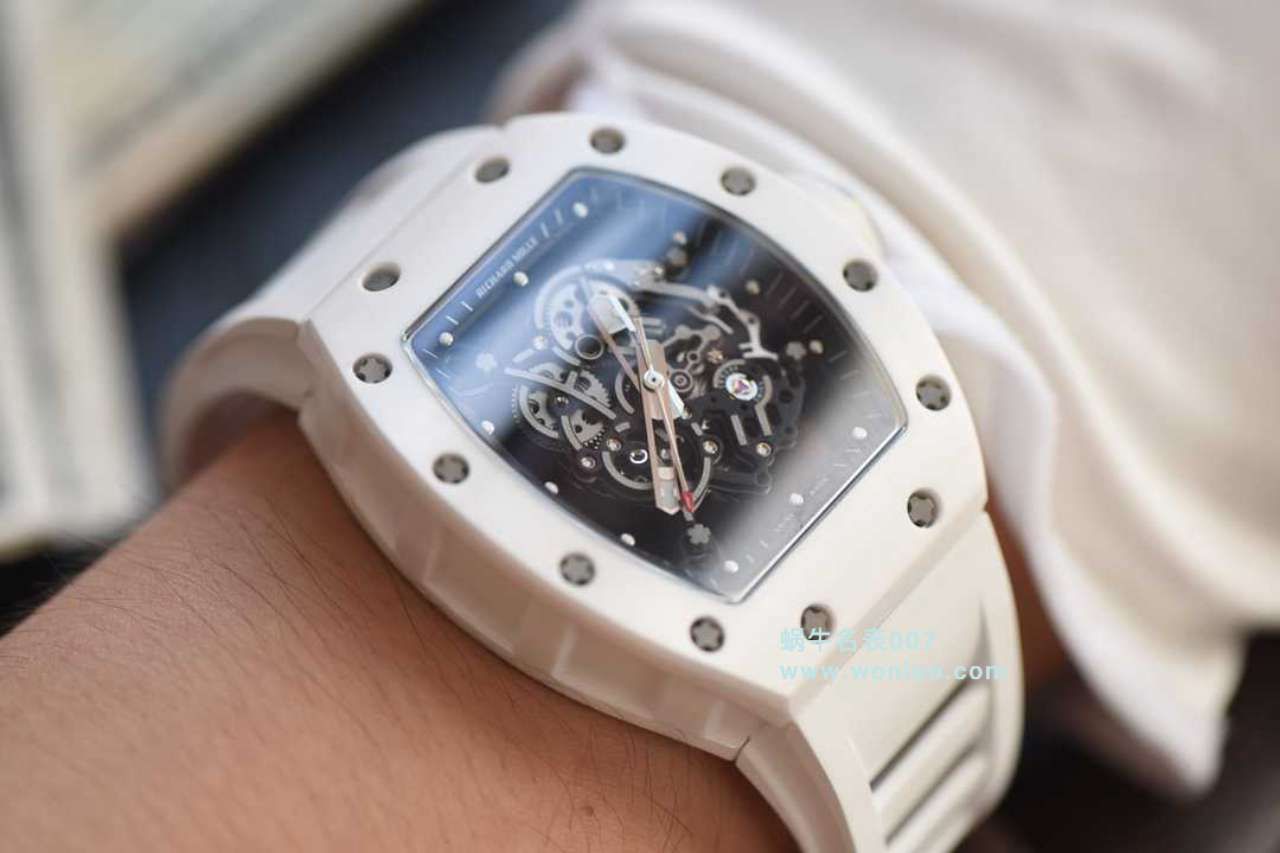 【KV一比一超A高仿复刻手表】RICHARD MILLE里查德米尔男士系列RM 055腕表 