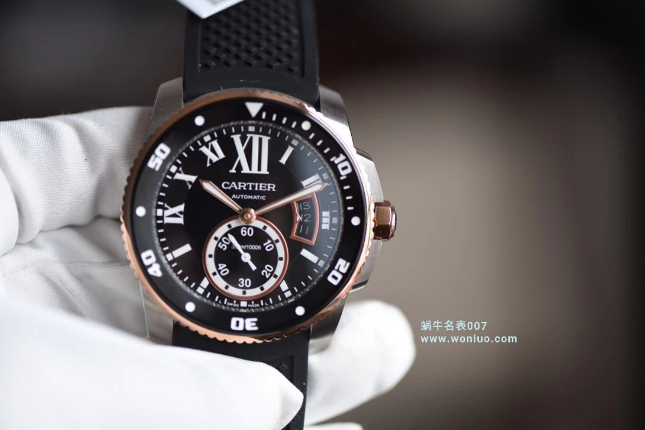 【JF厂一比一顶级复刻高仿手表】卡地亚卡历博/卡利博CALIBRE DE CARTIER 系列W7100052腕表 / K075