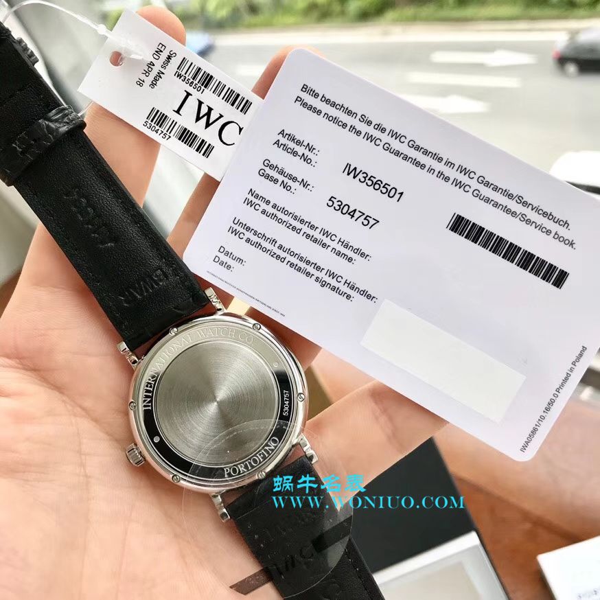 【专柜原单】IWC万国表柏涛菲诺系列IW356501、IW356502、IW356519、IW356518、IW356517男士腕表 