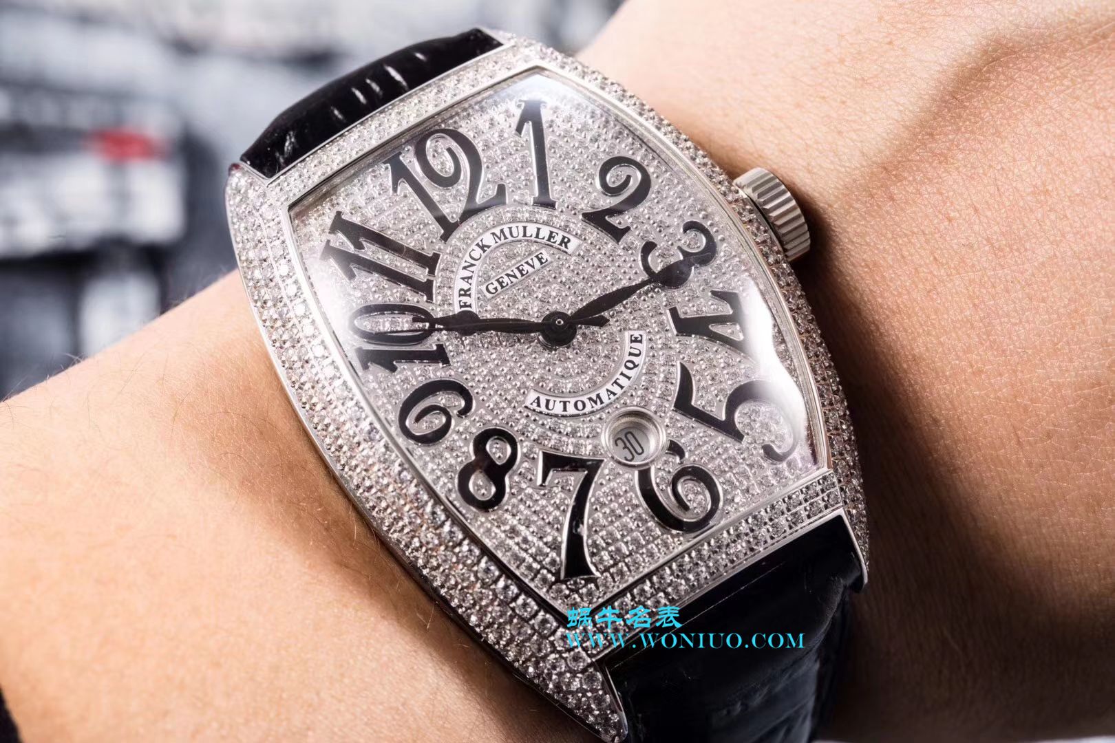 【GF新品-男神特供版】Franck Muller 法穆兰Casablanca系列8880酒桶型男表 / FL025