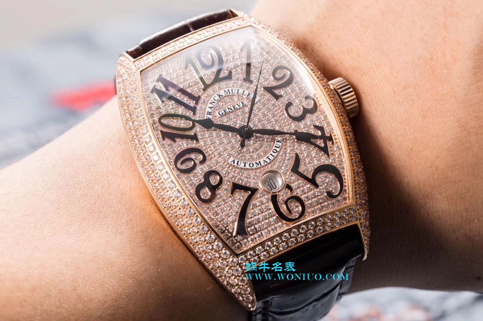 【GF新品-男神特供版】Franck Muller 法穆兰Casablanca系列8880酒桶型男表 