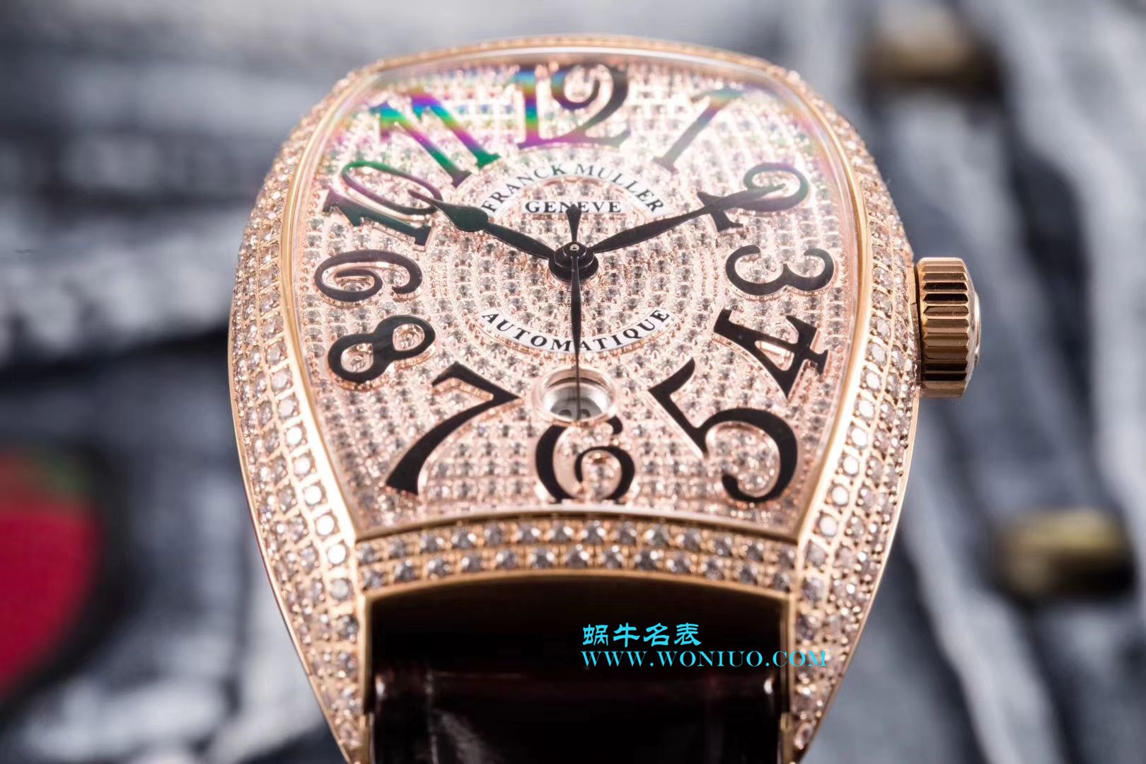 【GF新品-男神特供版】Franck Muller 法穆兰Casablanca系列8880酒桶型男表 