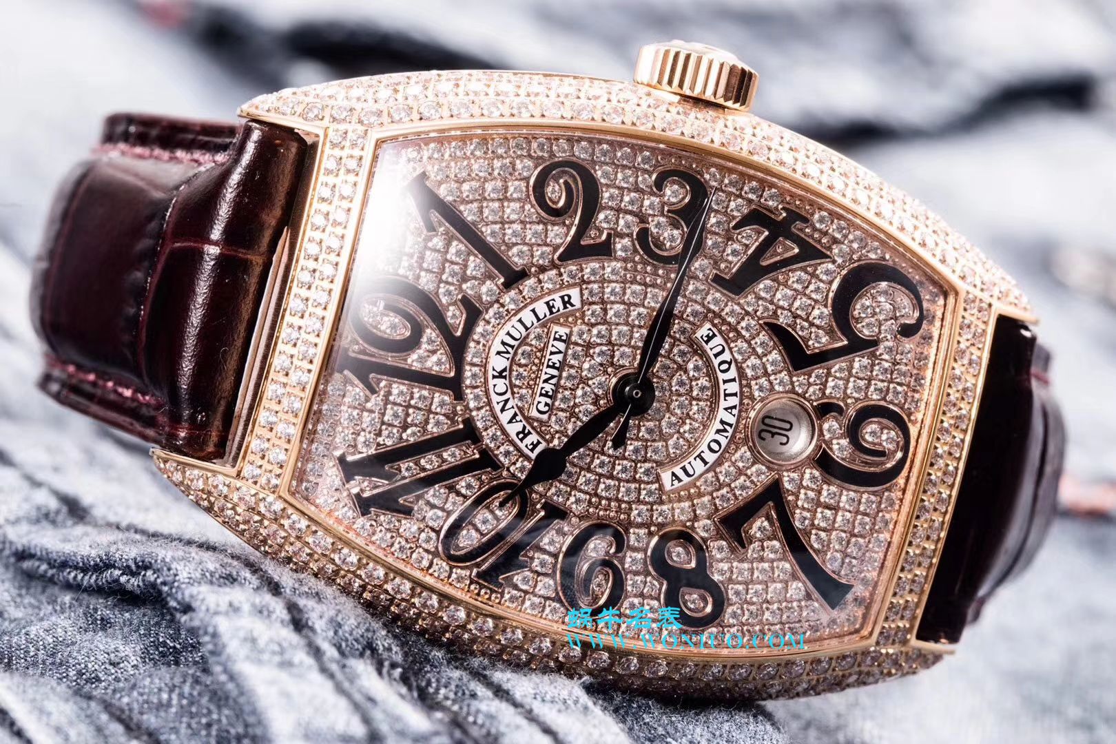 【GF新品-男神特供版】Franck Muller 法穆兰Casablanca系列8880酒桶型男表 